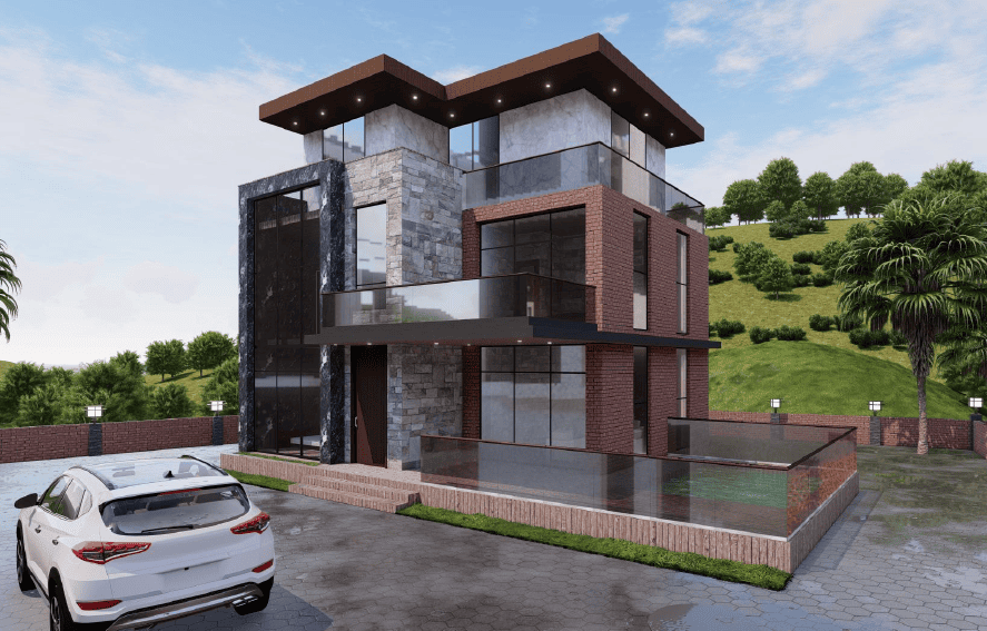 Green Peak Villas general view of the house