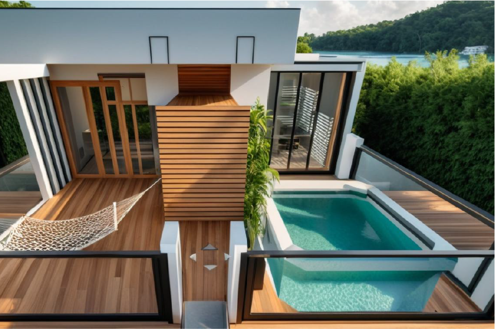 Green Peak Villas Private Jacuzzi